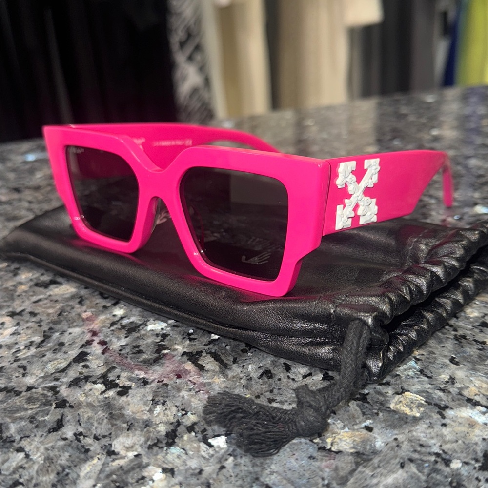 OFF-WHITE Catalina Rectangular Frame Sunglasses